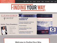 Tablet Screenshot of findingyourway.com